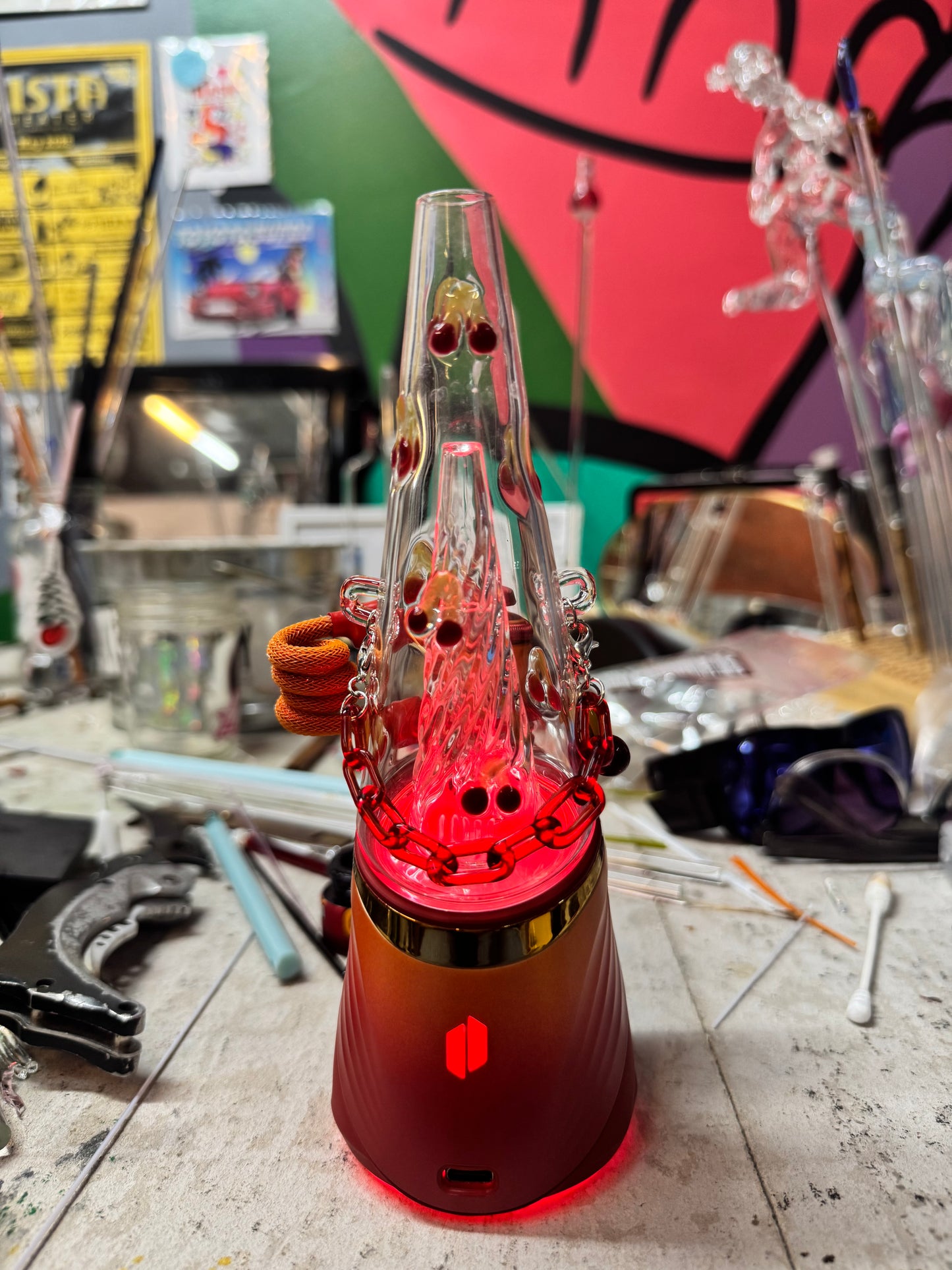 Cherry Bomb Puffco Peak Top *custom order*