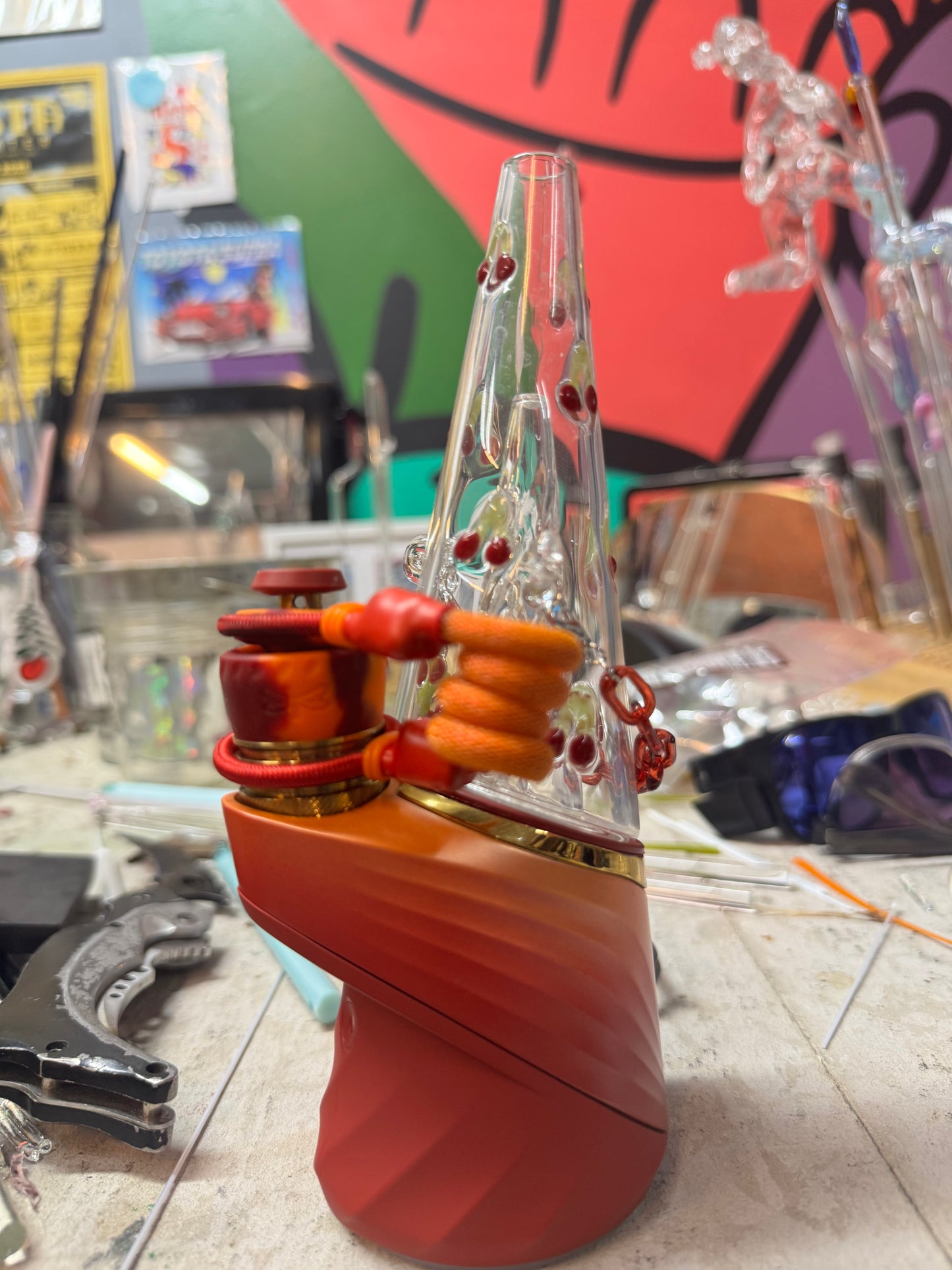 Cherry Bomb Puffco Peak Top *custom order*