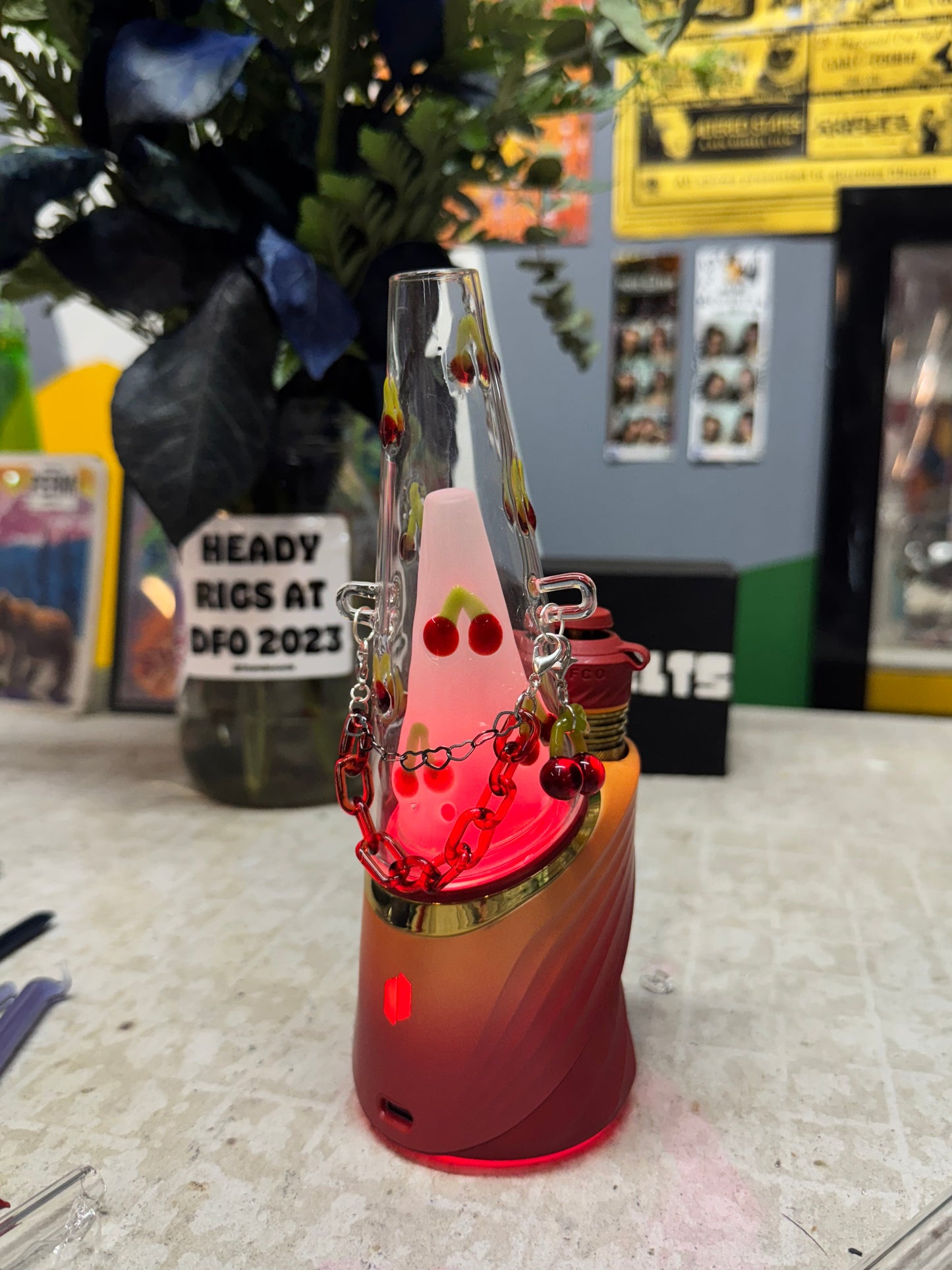 Cherry Bomb Puffco Peak Top *custom order*